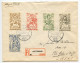 Netherlands 1949 Registered Cover; Rotterdam To The Glen, New York; Semi-Postals, Scott B203-B207 Child Welfare - Briefe U. Dokumente