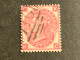 GB 1867-73 3d Carmine Wmk Spray Plate 5 (S1024) - Oblitérés