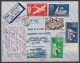 L. Recommandée Par Avion Affr. 31+337+PA4+317x2 Càd ST PIERRE ET MIQUELON /31-8-1948 Pour BOURGES Réexpédiée à MERIGNY P - Covers & Documents