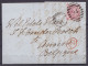 Grande-Bretagne - L. Datée 15 Oct 1867 De Londres Affr. 4d Càd LONDON E.C. /OC 15/ 1867 Pour ANVERS - Griffe (PD) (au Do - 1866-1867 Coat Of Arms