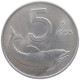 ITALY 5 LIRE 1955 #s110 0193 - 5 Liras