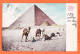 21997 / ⭐ ◉ LE CAIRE Egypte Grande Pyramide De CHEOPS 1906 à VADE 36 Avenue De Villemain Paris  - Pyramiden