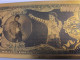 BANKNOTE / GOLDFOIL BILJET / MICHAEL JACKSON  /  $100.0000- / SOUVENIR BILJET / UNC ** Goldfoil 041 ** - Andere & Zonder Classificatie