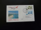 Lettre Premier Vol First Flight Cover Geneve Port Louis Air Mauritius 1987 - Airmail