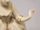 Delcampe - -STATUETTE PORCELAINE De LIMOGES Signée LUCIEN MICHELAUD FEMME ELEGANTE   E - Limoges (FRA)