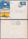 Malaysia Federation Of Malaya 1963 First Flight Cover Kuala Lumpur To Bangkok, Aeroplane, Aircraft, Mosque, Architecture - Fédération De Malaya