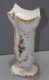 Delcampe - -VASE De MARIEE PORCELAINE Décor De Fleurs Colorées Peintes Jus De GRENIER    E - Vases