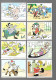 X715 - SERIE COMPLETE 20 VIGNETTES MICKEY - DISNEY - OFFERT PAR LES BOULANGERS PATISSIERS - Otros & Sin Clasificación