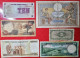 LOTE 6 BILLETES MUNDIALES FRANCIA,GUINEA,ANGOLA....CIRCULADOS / WORLD BANKNOTE LOT *COMPRAS MULTIPLES CONSULTAR - 100 F 1908-1939 ''Luc Olivier Merson''