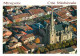 09 - Mirepoix - Vue Générale Aérienne - La Place Et Ses Couverts - La Cathédrale St-Maurice - CPM - Voir Scans Recto-Ver - Mirepoix