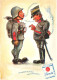 Tabac - Cpa Illustrateur - Cigarette RONDE - Armée Suisse Militaria - En Campagne Ou En Paix Fumez Une RONDE - Tabak