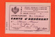 37779 / ⭐ Union Federale Tarnaise Anciens Combattant Victimes Guerre Carte Adhérent 1971 Fernand SAGNES Pont De L'Arn - Documentos