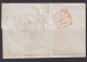 Großbritannien Brief Queen Victoria 3 A-K Malteser Mit Nummer 1 Selten 300,-++ - Cartas & Documentos