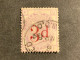 GB 1883 3d On 3d. SG 159 Cat £160 Wmk Imp Crwn  Plate 21 (S1027) - Gebraucht