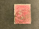 GB 1855 4d Carmine SG 63 Cat £575 Wmk Medium Garter (S1033 - Oblitérés