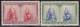 1928- ED. 406 Y 407 PRO CATACUMBAS DE SAN DÁMASO EN ROMA. PIO XI Y ALFONSO XIII - SERIE DE TOLEDO - NUEVO CON FIJASELLO - Unused Stamps