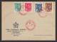 11235 1946 Congress Of Postal Officials In Belgrade Beograd Lettre Cover Yougoslavie Jugoslavija  - Lettres & Documents