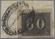 Brazil: 1849, 60r. Verticais On Piece Showing The Double Oval THESOURARIA DO COR - Lettres & Documents