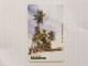 Maldives-(MLD-28A-MAL-C-28A)-palmtrees-(46)-(RF50)-(2003046501363293)-used Card+1card Prepiad Free - Maldive