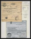 25129 Bulletin D'expédition France Colis Postaux Fiscal MARSEILLE 12/8/1925 POUR Sansepolcro Italie (italy) ITALIA - Lettres & Documents
