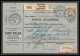 25079 Bulletin D'expédition France Colis Postaux Fiscal Haut Rhin - 1927 Mulhouse Merson 123+207 Alsace-Lorraine  - Briefe U. Dokumente