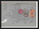 25081 PROMO Bulletin D'expédition France Colis Postaux Fiscal Haut Rhin 1927 Strasbourg Merson 145+206 - Briefe U. Dokumente