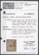 [O SUP] N° 26b, 5r Brun-gris (Zumstein 22F), Belles Marges - Certificat Photo Renggli - Cote: 1300€ - Gebraucht
