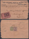 Inde British India 1924 Used Registered Cover VP Label, Value Payable, Bombay To Kishangarh, Medical Officer, Medicine - 1911-35 King George V