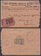 Inde British India 1924 Used Registered Cover VP Label, Value Payable, Bombay To Kishangarh, Medical Officer, Medicine - 1911-35 Roi Georges V