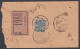 Inde British India 1928 Used Registered Cover VP Label, German Medicines, Chemist, Medical Officer, Kishangarh State - 1911-35 Koning George V