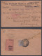 Inde British India 1925 Used Registered Cover VP Label, Value Payable, Medical, Chemist, Bombay To Kishangarh, KGV Stamp - 1911-35 Koning George V