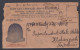 Inde British India 1923 Used Registered Cover VP Label, Value Payable, Bombay To Kishangarh, Horse Carriage Rubber Tyres - 1911-35 Koning George V