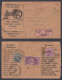Inde British India 1937 Used Registered Cover VP Label, Value Payable, Bombay To Kishangarh, Crossley Oil Engine, KGV - 1911-35  George V