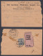 Inde British India 1928 Used Registered Cover VP Label, Value Payable, German Medicines, Medical, Bombay To Kishangarh - 1911-35 Koning George V