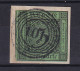 Ziffer 3 Kr. Auf Briefstück Mit Nummernstempel 101 (= Oberkirch), Gepr. Seeger BPP - Autres & Non Classés