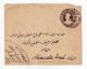 Lettre India Postal Stationery One Anna King George V Ahmedabad - 1911-35 Koning George V