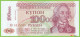 Voyo MOLDOVA (Transdniester) 100000 Rubles 1994(1996) P31 B133a AB UNC - Moldavië