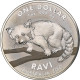 Australie, 1 Dollar, 1 Oz, Panda Roux, 2018, 1 Oz, Proof, Argent, SPL+ - South Australia