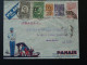Lettre Par Avion Air Mail Cover Brazil To France Via Panair Pan American Airways 1934 Ref 98386 - Storia Postale