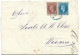ROMANIA - 1875 LETTER FROM ORSOVA TO AUSTRIA - PERFORATION VARIETY - Cartas & Documentos