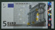 5 EURO SPAIN 2002 TRICHET M013A2 TYPE B SC FDS UNCIRCULATED PERFECT - 5 Euro