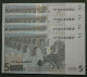 5 EURO SPAIN 2002 TRICHET M013A2 TYPE B SC FDS UNCIRCULATED PERFECT - 5 Euro