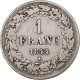 Belgique, Leopold I, Franc, 1844, Bruxelles, Argent, TB+, KM:7.1 - 1 Franc