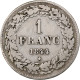 Belgique, Leopold I, Franc, 1844, Bruxelles, Argent, TB+, KM:7.1 - 1 Frank