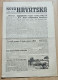 Nova Hrvatska 1944 Br. 173 NDH Croatia Ustasa Newspaper, Jimmy Lyggett Boxing - Andere & Zonder Classificatie
