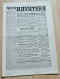 Nova Hrvatska 1944 Br. 72 NDH Croatia Ustasa Newspaper, Rab Ociscen Od Partizana - Autres & Non Classés