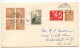 Finland 1957 Cover; Pålsböle (Åland Islands) To Watervliet, New York; Mix Of Stamps - Lettres & Documents