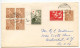 Finland 1957 Cover; Pålsböle (Åland Islands) To Watervliet, New York; Mix Of Stamps - Cartas & Documentos