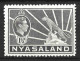 NYASALAND....KING GEROGE VI..(1936-52..).." 1938.."......1 & HALFd.......SG132a...........MNH. - Nyassaland (1907-1953)