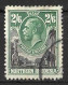 NORTHERN  RHODESIA....KING GEORGE V..(1910-36..)......2/6.....SG12.....USED..... - Rhodésie Du Nord (...-1963)